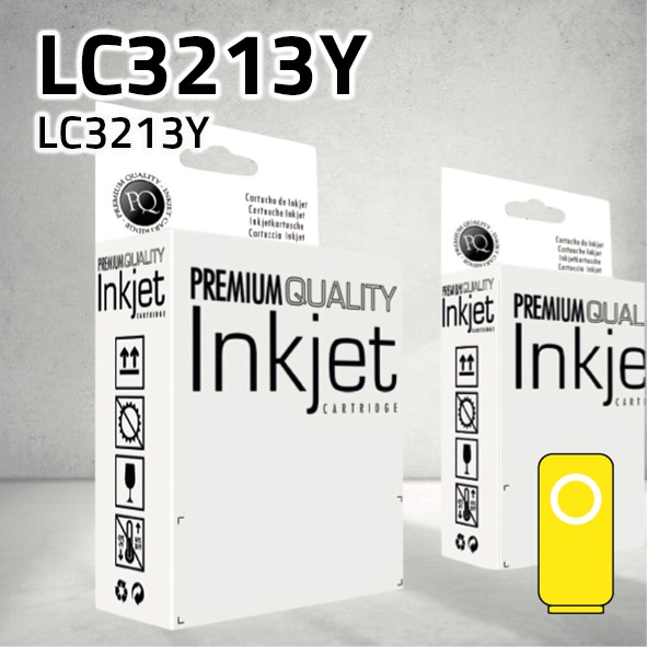 [CLBCLC3213Y] Cartucho Brother LC3213Y amarillo | 400 páginas | compatible