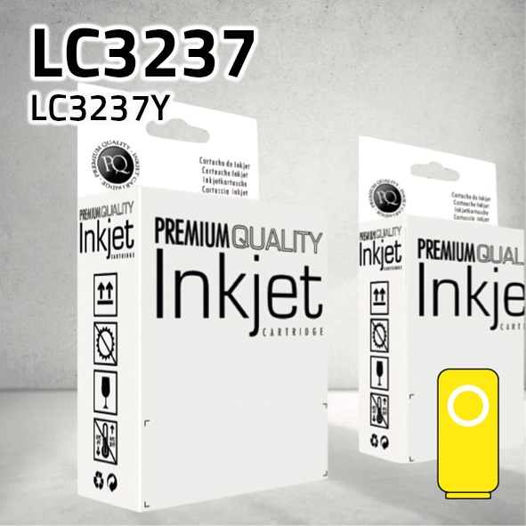 [CLBCLC3237Y] Cartucho Brother LC3237Y amarillo | 1.500 páginas | compatible