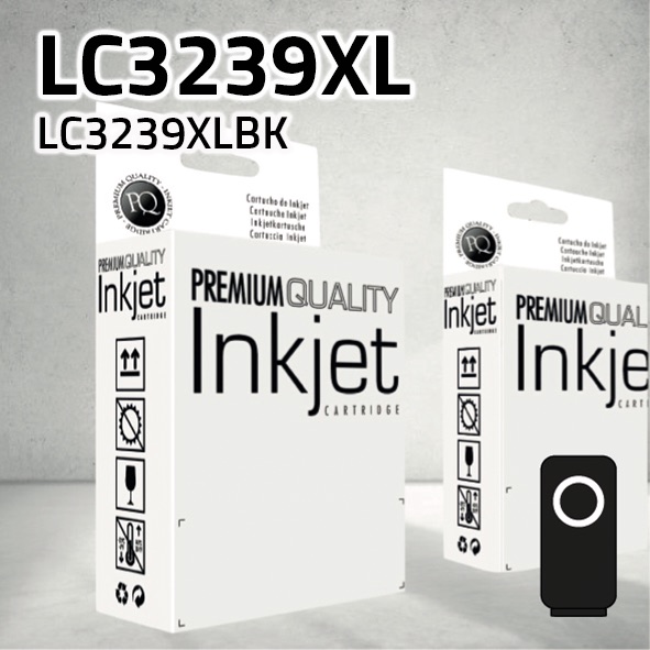 [CLBCLC3239XN] Cartucho Brother LC3239XLBK negro | 6.000 páginas | compatible