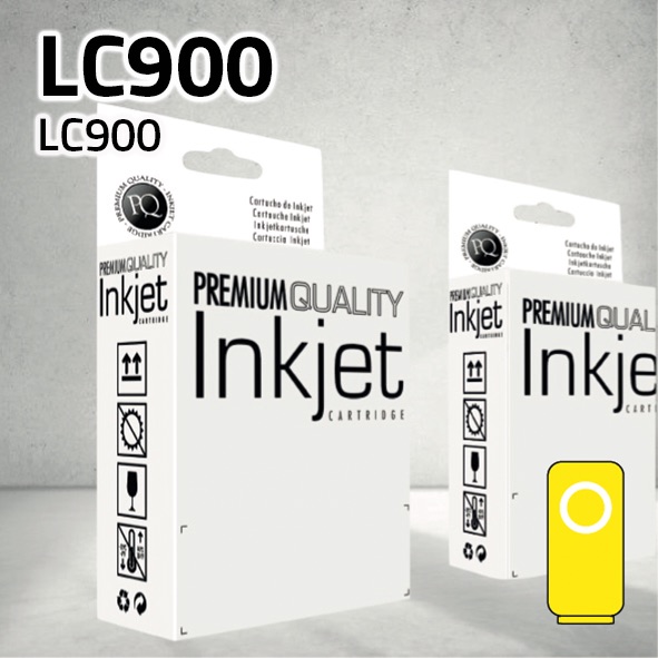 Marca Clone para Brother LC900Y Amarillo (13 ml)