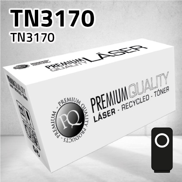 Marca Clone para Brother TN580/ TN3170/ TN3200/ TN3280 Kit Toner Negro (8.000 Copias)