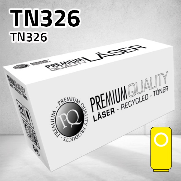 Tóner Brother TN326 / TN336 amarillo | 3.500 páginas | compatible
