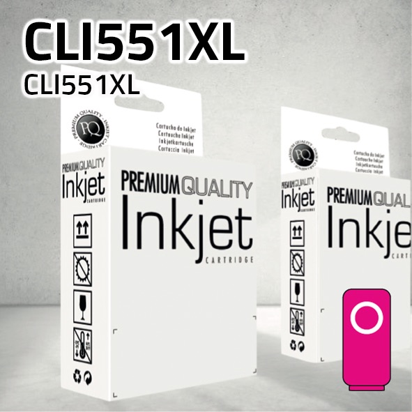 [CLCCCLI551XM] Cartucho Canon CLI551XM magenta | 15ml | compatible
