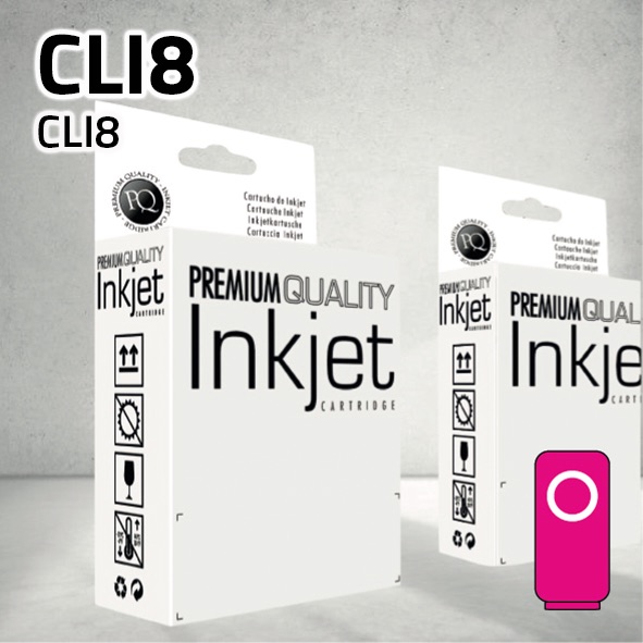 [CLCCCLI8M] Cartucho Canon CLI8M magenta | 14 ml | compatible