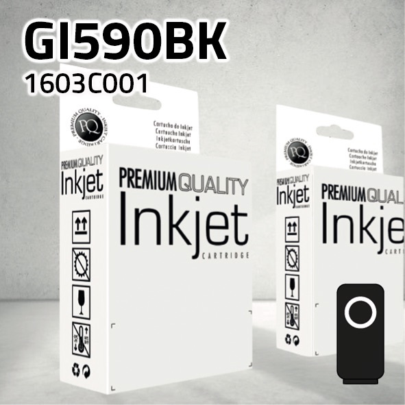 Cartucho Canon GI590BK negro | 135 ml | compatible