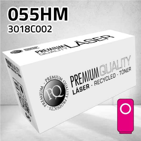 Tóner Canon (055HM) 3018C002 magenta | 5.900 páginas | compatible