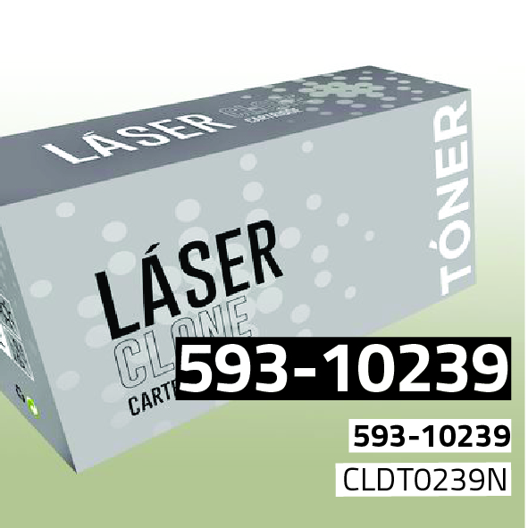 [CLDT0239N] Tóner Dell 593-10239 | 6.000 páginas | compatible