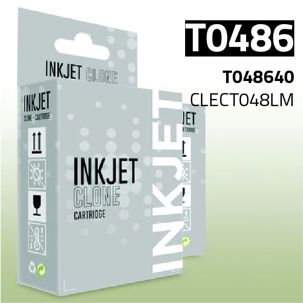 [CLECT048LM] Cartucho Epson T048640 Light magenta | 17 ml | compatible