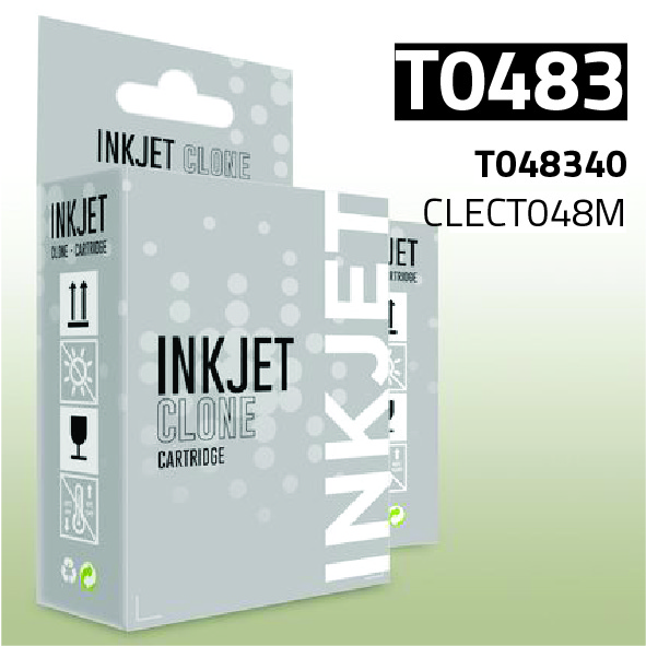 Marca Clone para Epson T048340 Magenta (17 ml)