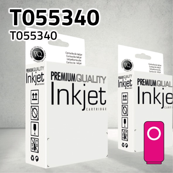 [CLECT055M] Cartucho Epson T055340 magenta | 13 ml | compatible