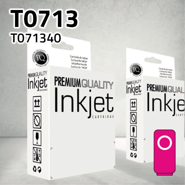 [CLECT071M] Cartucho Epson T071340 / T089340 magenta | 18 ml | compatible