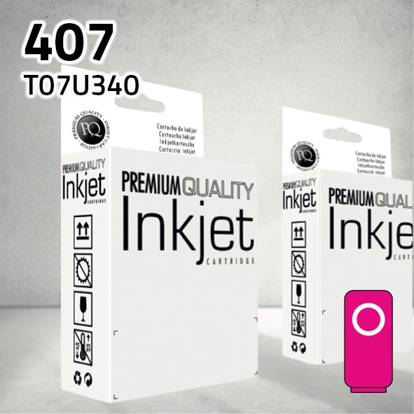 Marca Clone para Epson T07U340 (407) Magenta (1.900 Copias)