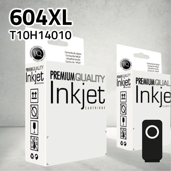 [CLECT10H1XN] Cartucho Epson T10H14010 (604XL) negro | 500 páginas | compatible