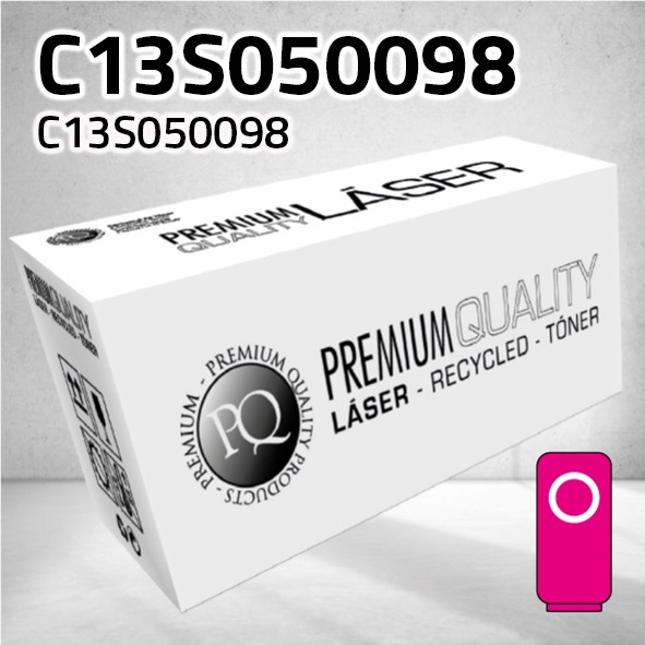 Tóner Epson C13S050098 magenta | 4.000 páginas | compatible
