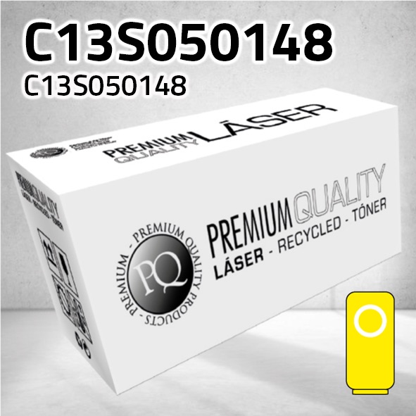 [CLET0148Y] Tóner Epson C13S050148 amarillo | 3.500 páginas | compatible