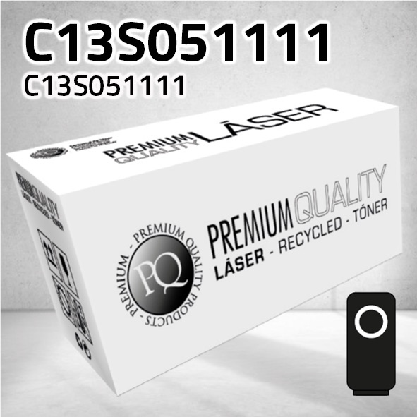 Tóner Epson C13S051111 negro | 17.000 páginas | compatible