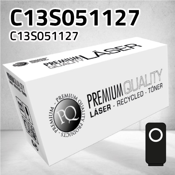 [CLET1127N] Tóner Epson C13S051127 negro | 8.000 páginas | compatible