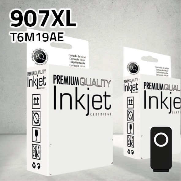 Marca Clone para HP T6M19AE (907XL) Negro (50 ml)