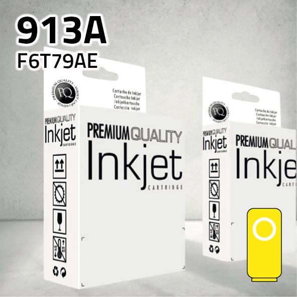 Marca Clone para HP F6T79AE (913A) Amarillo (3.000 Copias)