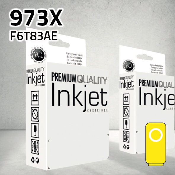 Marca Clone para HP F6T83AE (973X) Amarillo (7.000 Copias)