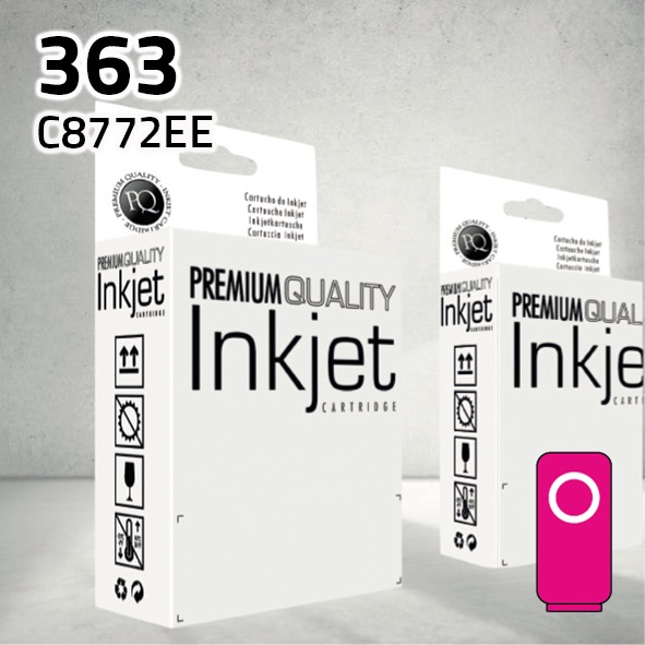 [CLHC772M] Cartucho HP C8772EE (363) magenta | 13 ml | compatible