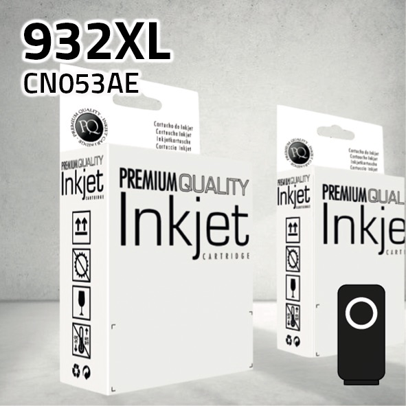 [CLHCN053XN] Cartucho HP CN053AE (932XL) negro | 32 ml | compatible