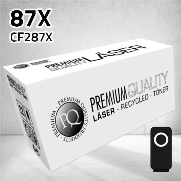 Tóner HP CF287X (87X) negro | 18.000 páginas | compatible