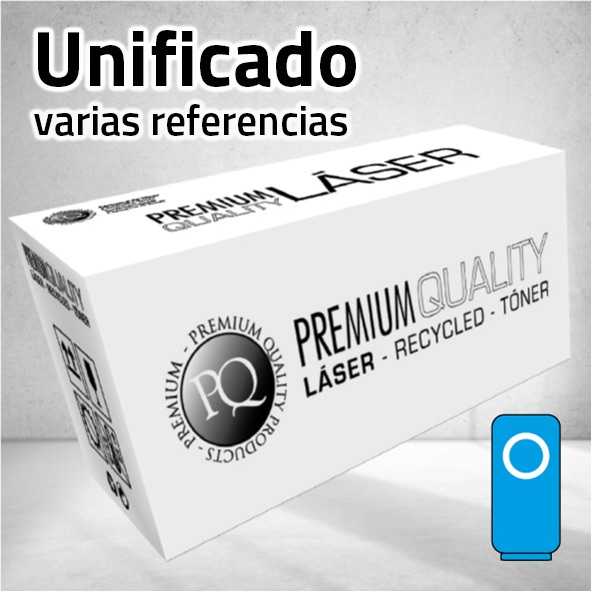 Marca Clone para HP CF541X/ CF401X/ Canon 045HC/ 054HC Cian (2.500 Copias)
