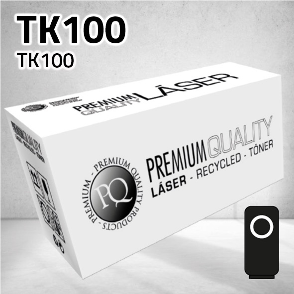 Tóner Kyocera TK100 negro | 6.000 páginas | compatible