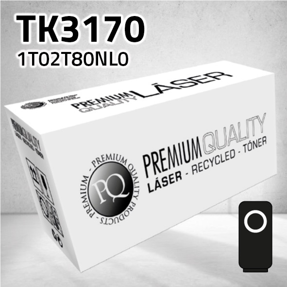 [CLKT3170N] Tóner Kyocera TK3170 negro | 15.500 páginas | compatible