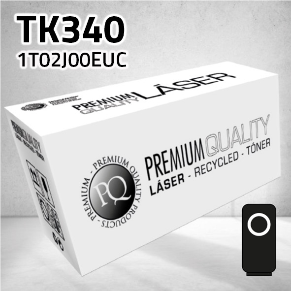 [CLKT340N] Tóner Kyocera TK340 negro | 12.000 páginas | compatible