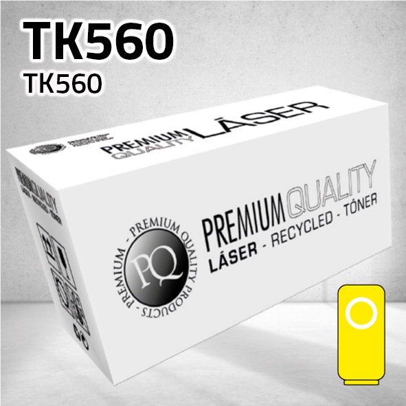 [CLKT560Y] Tóner Kyocera TK560 amarillo | 10.000 páginas | compatible