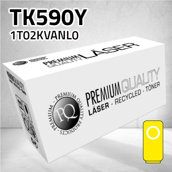 Tóner Kyocera TK590Y amarillo | 5.000 páginas | compatible