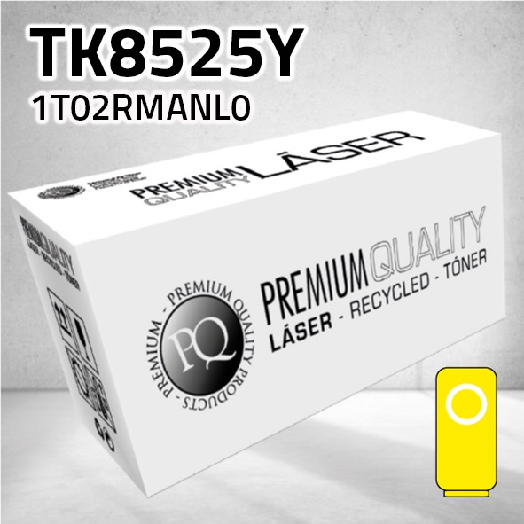 Marca Clone para Kyocera TK8525Y Kit Toner Amarillo (20.000 Copias)