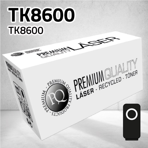 Tóner Kyocera TK8600 negro | 30.000 páginas | compatible