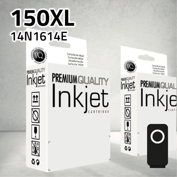 [CLLC1614XN] Cartucho Lexmark (150XL) negro | 35 Ml | compatible