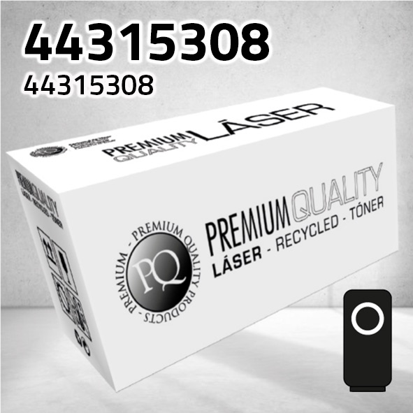 Tóner OKI 44315308 negro | 8.000 páginas | compatible