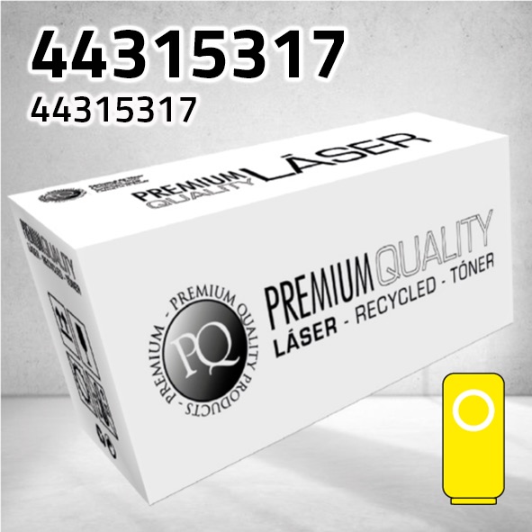 Tóner OKI 44315317 amarillo | 6.000 páginas | compatible