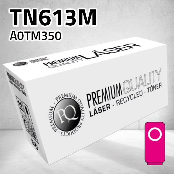 Tóner Konica Minolta A0TM350 (TN613M) negro | 40.000 páginas | compatible