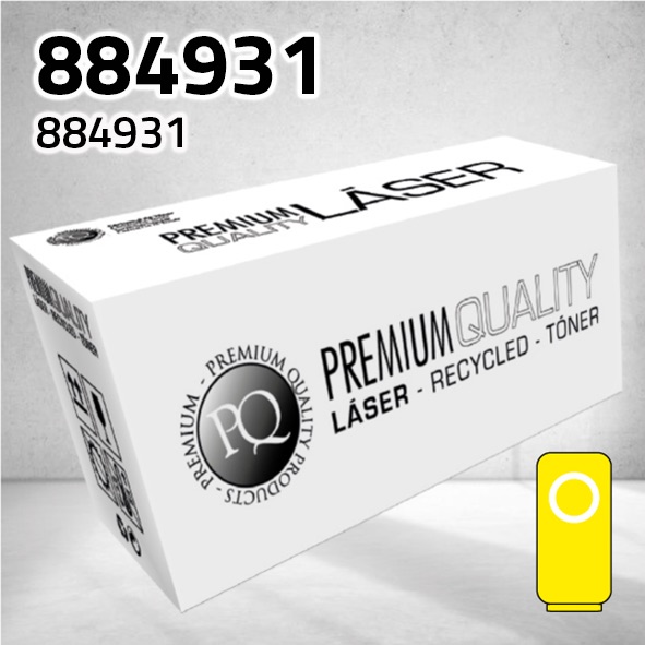 Tóner Ricoh 884931 amarillo | 17.000 páginas | compatible