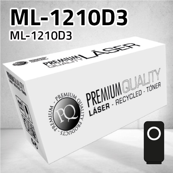Tóner Samsung ML-1210D3 negro | 3.000 páginas | compatible