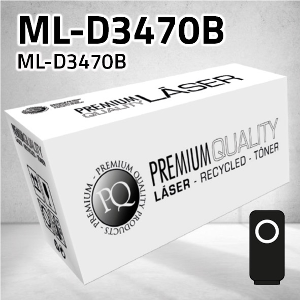 Tóner Samsung ML- D3470B negro | 10.000 páginas | compatible