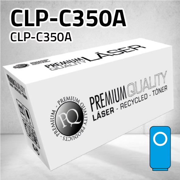 Tóner Samsung CLP-C350A cian | 2.000 páginas | compatible