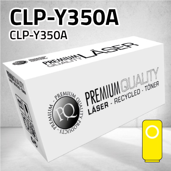Tóner Samsung CLP-Y350A amarillo | 2.000 páginas | compatible