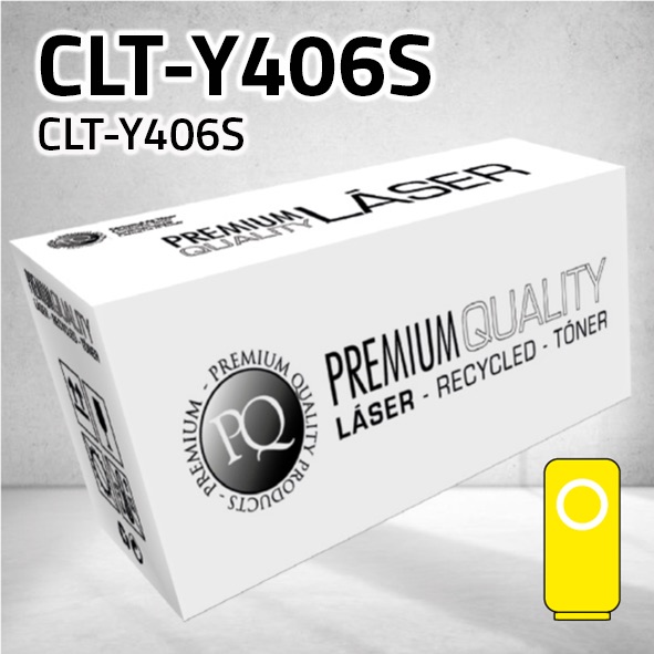 [CLST406Y] Tóner Samsung CLT-Y406S / ELS amarillo | 1.000 páginas | compatible