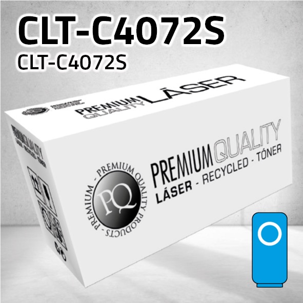 [CLST4072C] Tóner Samsung CLT-C4072S / ELS cian | 1.000 páginas | compatible