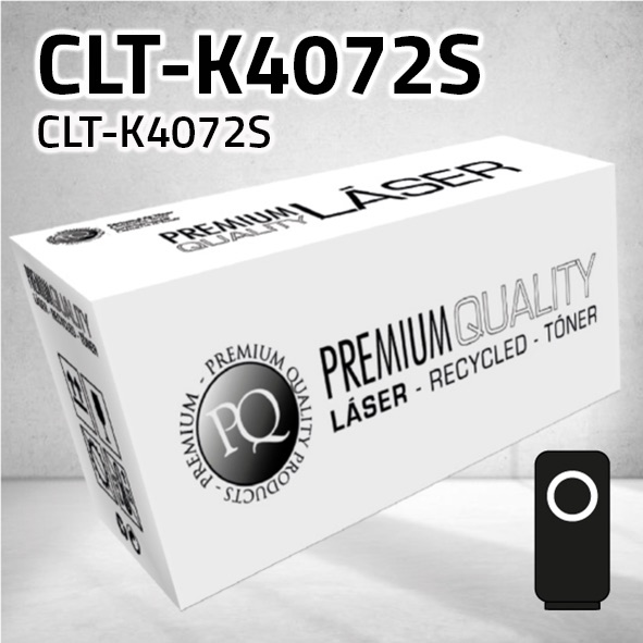 Tóner Samsung CLT-K4072S / ELS negro | 1.500 páginas | compatible