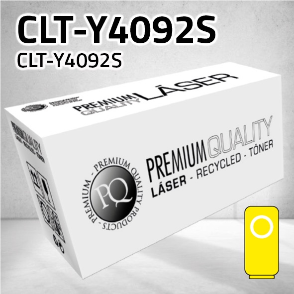 Tóner Samsung CLT-Y4092S / ELS amarillo | 1.000 páginas | compatible
