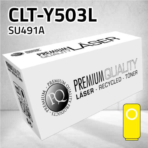 [CLST503XY] Tóner Samsung CLT-Y503L amarillo | 5.000 páginas | compatible