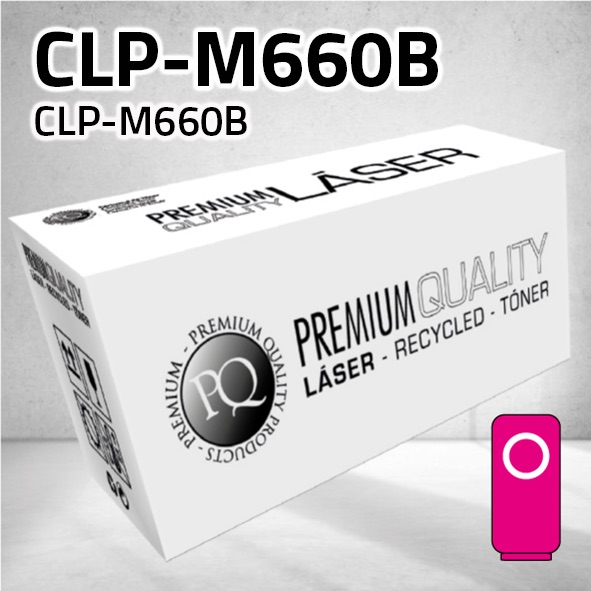 Marca Clone para Samsung CLP-M660B Kit Toner Magenta (5.000 Copias)